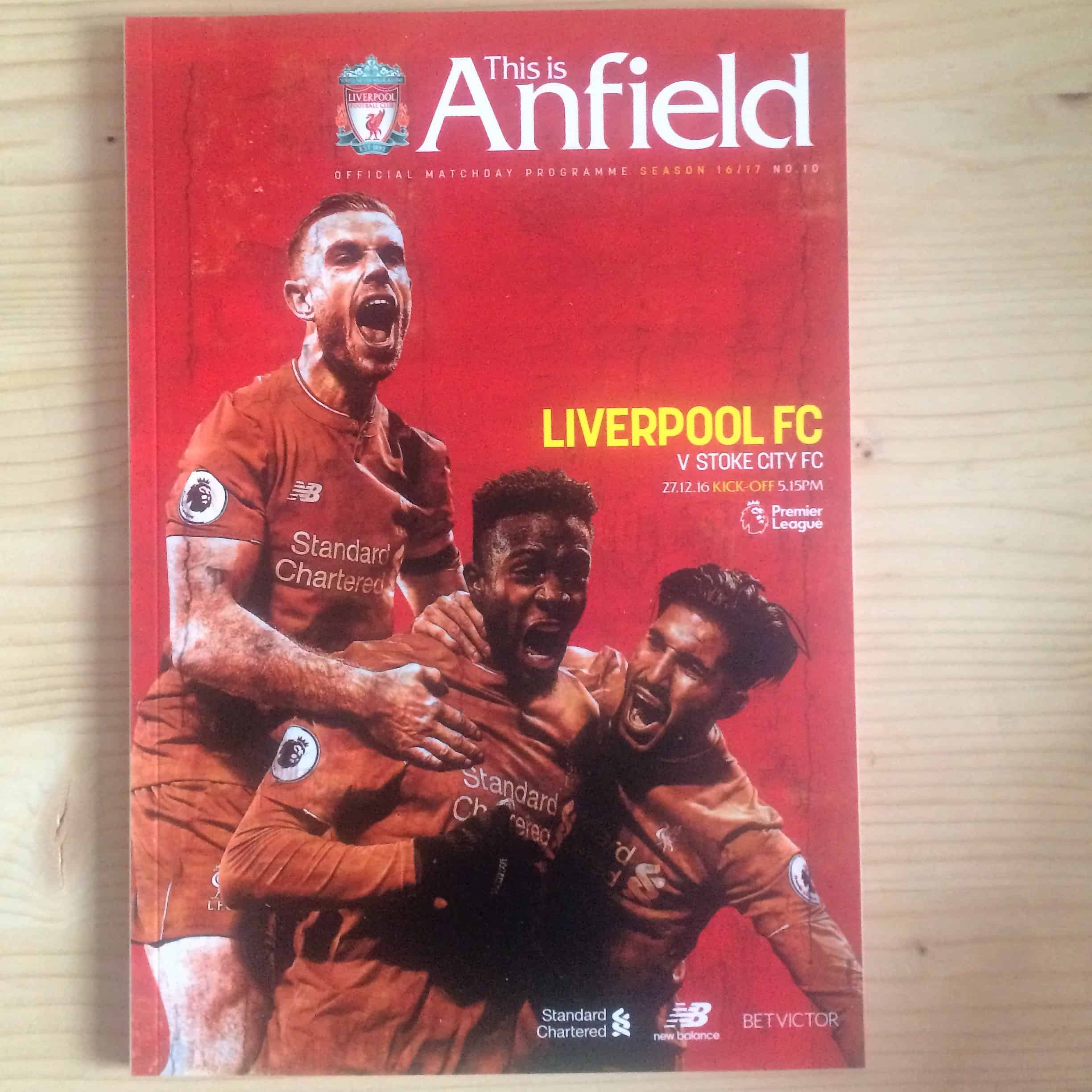 Liverpool FC v Stoke City FC